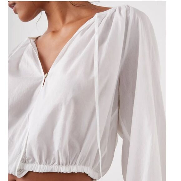 NWT Rails Katia Cotton Wrap Top - Picture 4 of 14